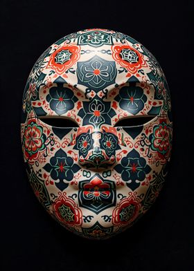 Ornate Floral Mask