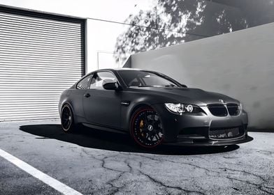 Black BMW M3