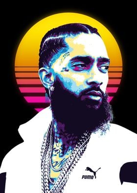 Nipsey Hussle Retro 