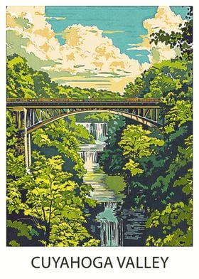 Cuyahoga Valley Waterfall