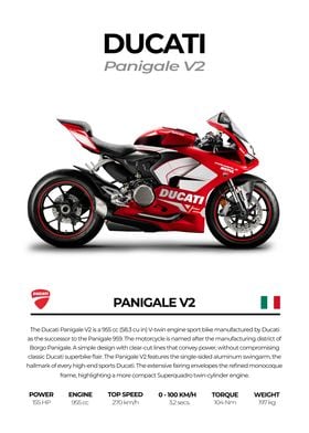 Ducati Panigale V2 Motorcycle