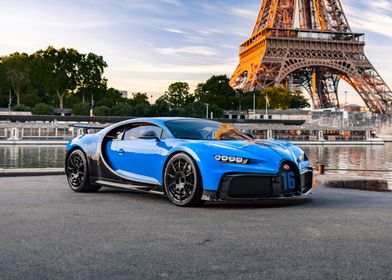 Bugatti Chiron in Paris