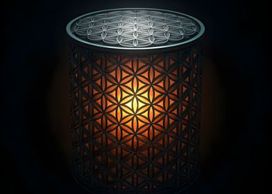 Flower of Life Lamp