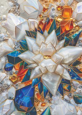 Geometric Crystal Art