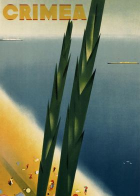 Crimean Beach Poster