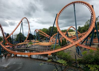 Orange Rollercoaster