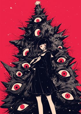 Eyes of the Christmas Tree