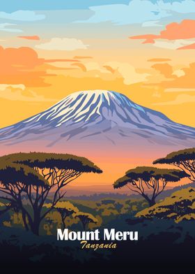 Mount Meru, Tanzania