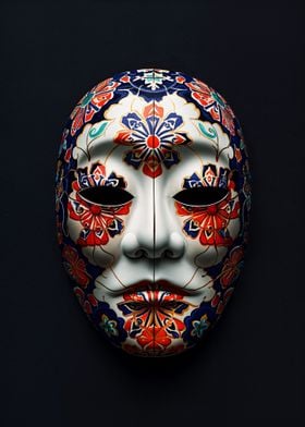 Ornate Floral Mask