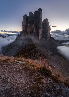 Mountain Peaks at Dusk | Drei Zinnen | Dolomiten