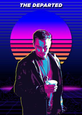 The Departed Retro Poster