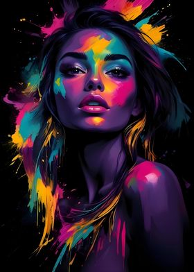 Neon Portrait