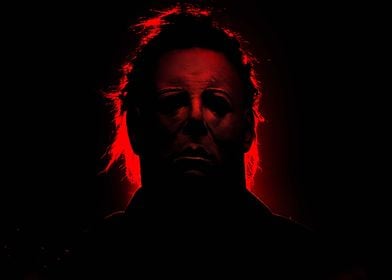 Michael Myers Horror Poster