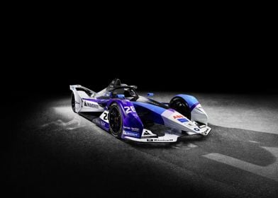 BMW iFE.21 Formula E Car