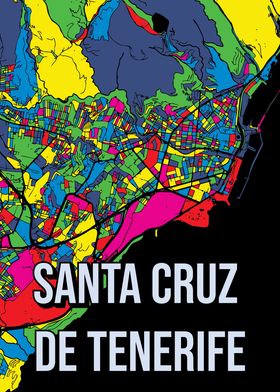 Santa Cruz de Tenerife Map