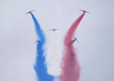 Patrouille de france airshow