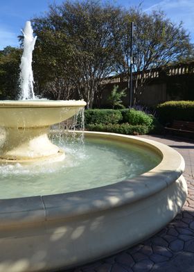 A Fountain in the Garden