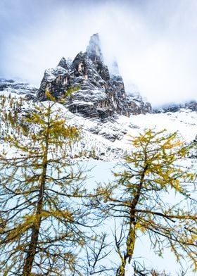 Snowy Mountain Peak | Sorapissee | Dolomiten