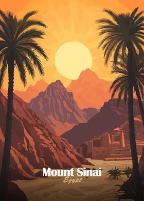 Mount Sinai Sunset