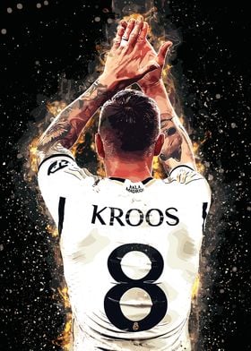 Toni Kroos Football Art