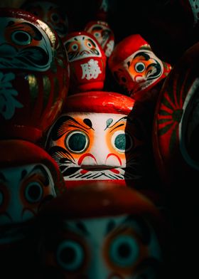 Japanese Daruma Dolls