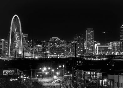 Dallas Skyline at Night