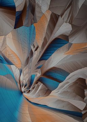 Abstract Crystal Formation