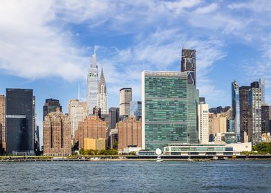 NYC East River Skyline