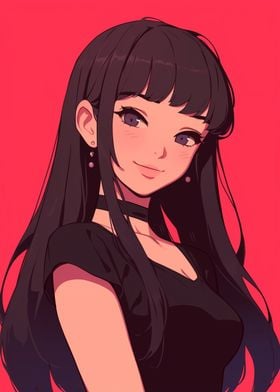 Anime Girl Portrait