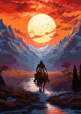 Sunset Rider Red Dead