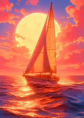 Sailboat Sunset