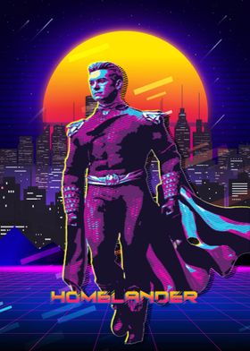 Homelander Retro Art