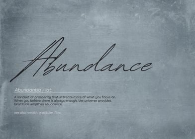 Abundance Quote