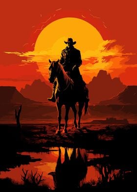 Sunset Rider Red Dead