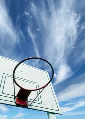 Basketball Hoop Against Sky