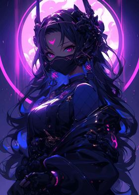 Cyberpunk Anime Girl