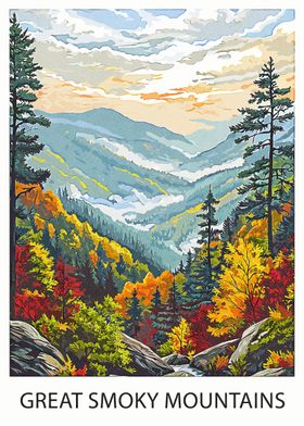 Great Smoky Mountains Art