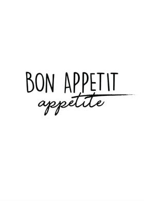 Bon Appetit Wall Art