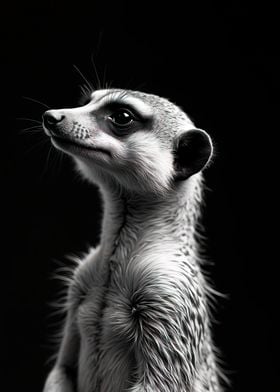 Meerkat Portrait