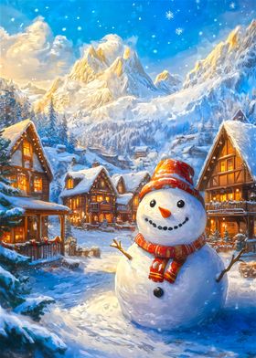 Snowman Winter Wonderland