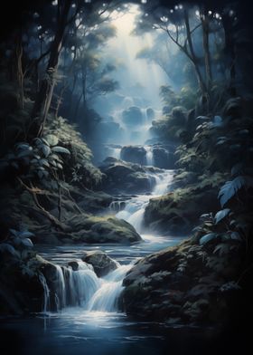 Mystical Waterfall