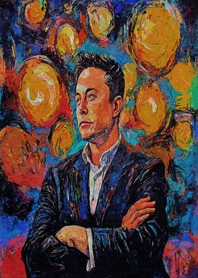 Elon Musk Portrait