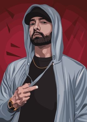 Eminem  Portrait