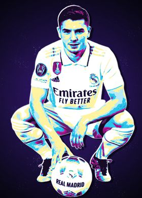 Brahim Diaz Real Madrid Soccer Player