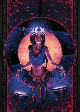 Pulp horror horoscope Libra - Dark fantasy Zodiac Signs