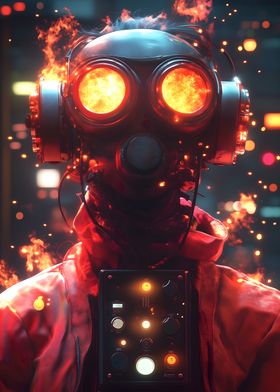 Cyberpunk Gas Mask