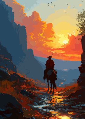 Sunset Rider Red Dead