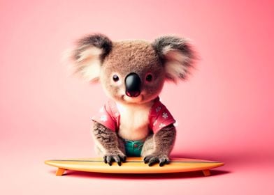 Koala Surfer