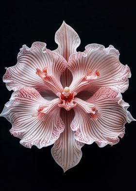 Pink Orchid Close-Up