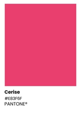 Pantone Cerise Color